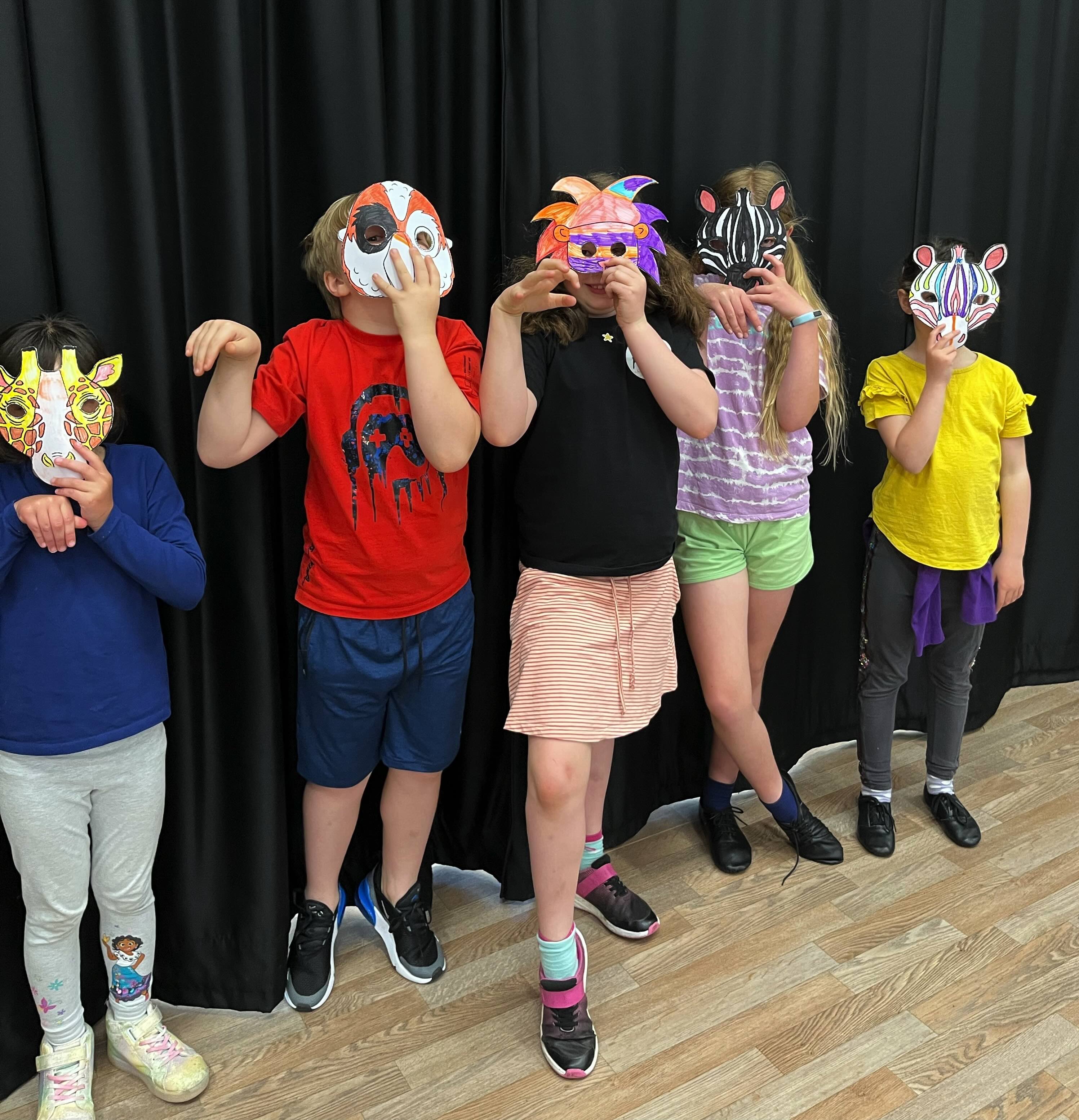 iSDA - Camp mask making - fun after school and lunch clubs for children in northamptonshire and Warwickshire